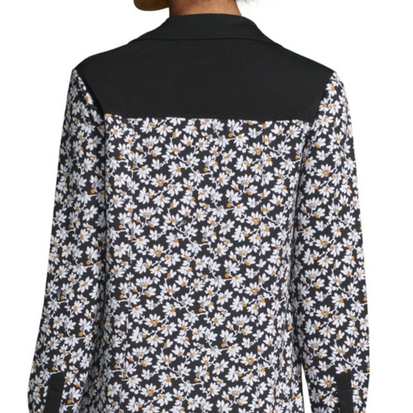 NWOT Diane von Furstenberg Dilly Berlin Meadow Silk Jersey Shift Mini Dress - Picture 3 of 11